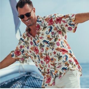 NWT Marine Life Hawaiian Shirt